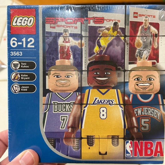 Lego NBA 3563 - Kobe Bryant, Jason Kidd, Toni Kukoc - sealed - Picture 1 of 3